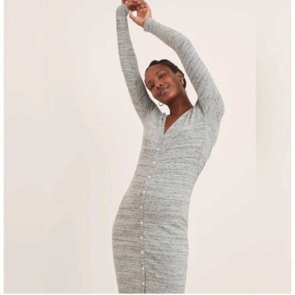 Hatch Gray Midi Dress